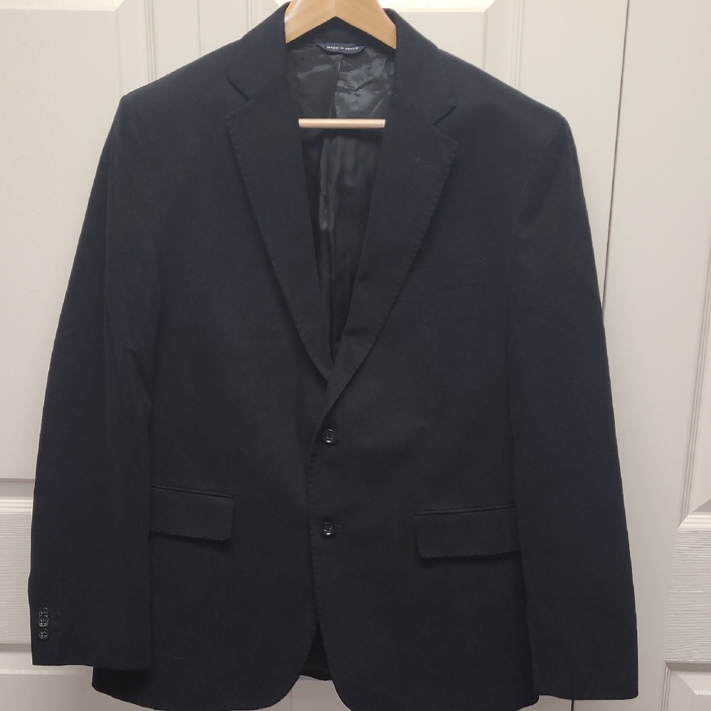 Banana Republic Modern Fit Black Textured Men’s Sport Coat Suit 42S
